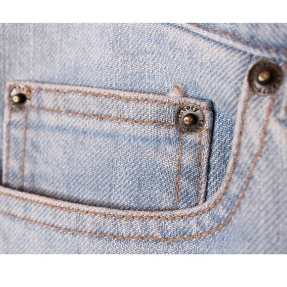 THEORY Blondie B Jeans Low Rise in Light Wash Women's Size 4 - Picture 6 of 12